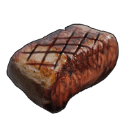 Приготовленное мясо большой кошки