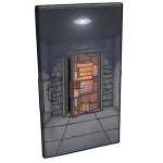 Oldschool Metal Door