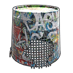 Graffiti Bucket Helmet