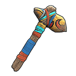 Abstraction Stone Hatchet