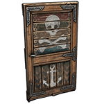 Pirate Wooden Door