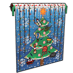 Christmas Tree Garage Door