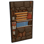 Pixel Metal Door