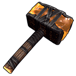 Ancient Amber Hammer