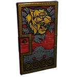 Gold Lunar Tiger Door