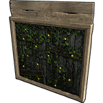 Fireflies Double Wooden Doors