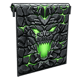 Toxic Dragon Garage Door