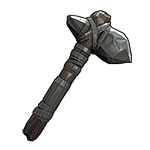 Low Poly Stone Hatchet