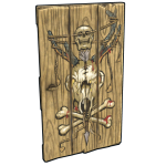 Rampage Wooden Door