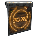 Neon Core Garage Door