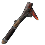 Volcanic Stone Pick Axe