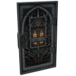 Gothic Veil Armored Door