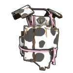 Cow Moo Flage Wood Armor Jacket