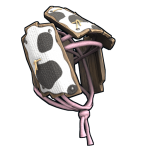 Cow Moo Flage Wood Armor Helmet
